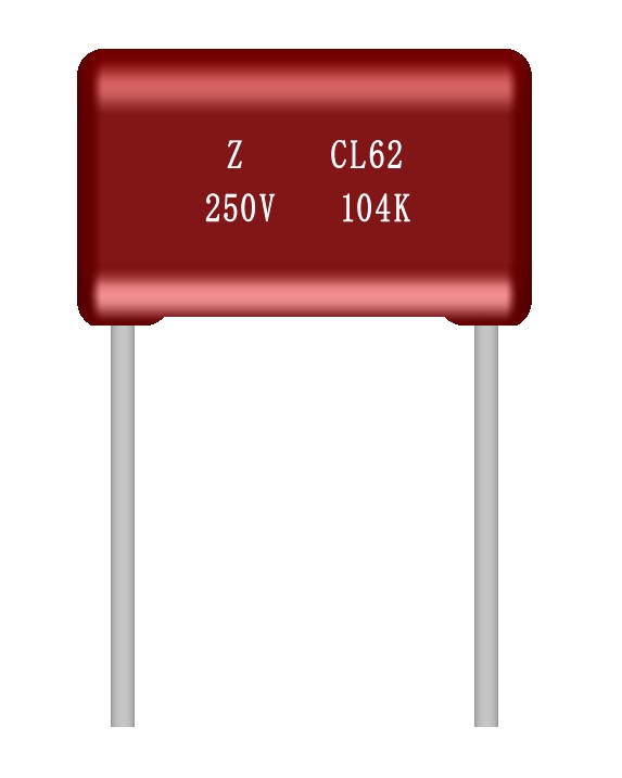 CL62_Metallized polyester film capacitor (Dipped)